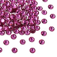 Preciosa&reg MAXIMA Crystal No Hotfix Flatback Stones, Czech Crystal, Dura Foiling, Round(438 11 615 Chaton Rose), 70350 Fuchsia, SS12(3~3.2mm)(Y-PRC-NSS12-70350)