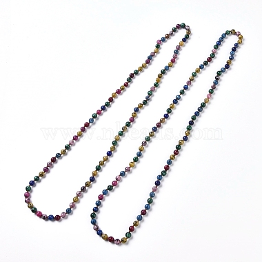 Colorful Sesame Jasper Necklaces