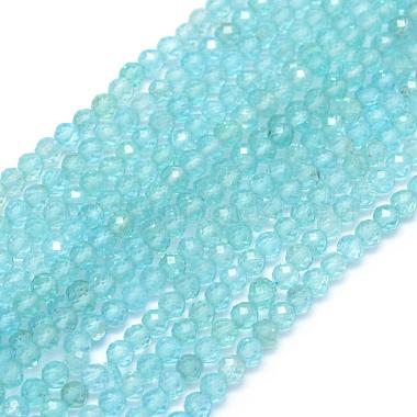 3mm Round Apatite Beads