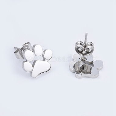 304 Stainless Steel Stud Earrings