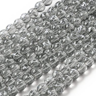 Drawbench Transparent Glass Beads Strands(GLAD-Q012-4mm-09)-3