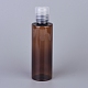 PET Plastic Press Cap Transparent Bottles(MRMJ-WH0009-03D-120ml)-1
