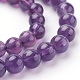 Natural Amethyst Beads Strands(X-G-G099-6mm-1)-3