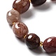 Chapelets de perles aux fraises en quartz naturel(G-B028-B01)-4