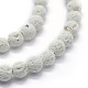 Synthetic Lava Rock Round Beads Strands(G-E508-04-4mm-1)-3