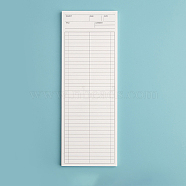 Memo Pad Sticky Notes, Sticker Tabs, for Office School Reading, Rectangle, Rectangle Pattern, 250x90mm, 50sheets/pc(OFST-PW0001-316B)