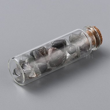 Decoraciones pendientes de cristal de la botella que desea(DJEW-H001-A02)-2