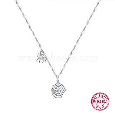 Spider Sterling Silver Necklaces