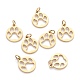 Ion Plating(IP) 304 Stainless Steel Pet Charms(STAS-I164-049G)-1