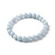 Reiki Crystal Natural Chalcedony Imitation Aquamarine Stretch Bracelets Set for Men Women(BJEW-JB06806-01)-4