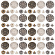 24 Sets 3 Colors Alloy Snap Buttons(BUTT-OC0001-39)-1
