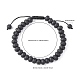 Adjustable Natural Lava Rock Braided Bead Bracelets(BJEW-F369-A02)-3