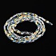 Transparent Electroplate Glass Beads Strands(GLAA-Q099-G01-06)-3