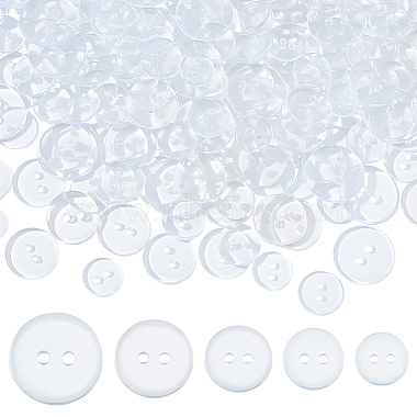 Clear Resin Button