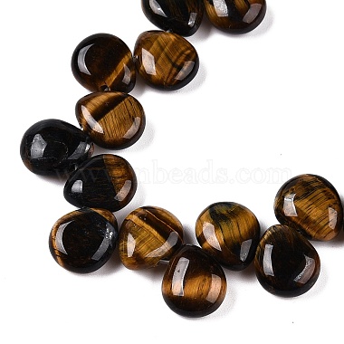 Natural Tiger Eye Beads Strands(G-T138-114)-3