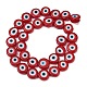 Handgemachte evil eye Glasperlen(LAMP-C028-02D)-2