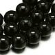 Brin de perles rondes en onyx noir naturel(G-L087-12mm-01)-4