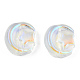 Electroplate Transparent  Glass Beads(GLAA-N035-036-K01)-3
