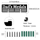 Word Dad's Medals Fashion Iron Medal Hanger Holder Display Wall Rack(ODIS-WH0021-041)-3