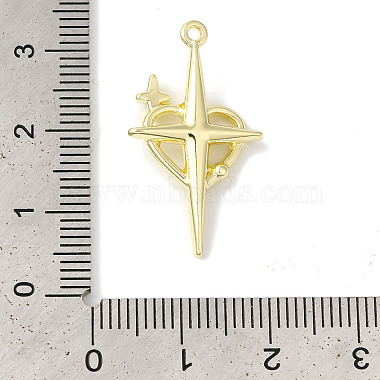 crémaillère pendentifs en alliage placage(FIND-I039-044B-G)-3