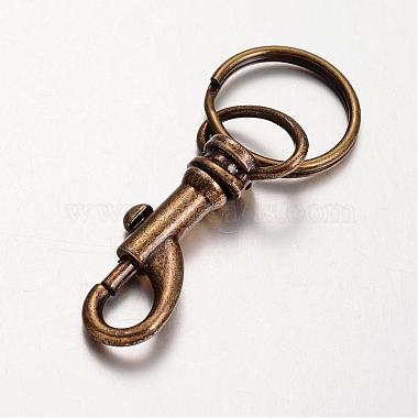 Alloy Keychain Clasp Findings(KEYC-M018-01)-3