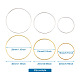 Brass Linking Rings(KK-YS0001-03)-11