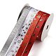 10M  5 Colors Hot Stamping Christmas Polyester Ribbons Set(OCOR-Q026-02)-2