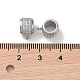 Rhodium Plated 925 Sterling Silver Tube Bails(STER-K176-07P)-3