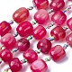 Natural Agate Beads Strands(G-P605-G01-01)-2
