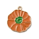 Thanksgiving Day Golden Tone Alloy Enamel Pendants(ENAM-M002-02K-G)-1