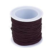 Elastic Cord, Coconut Brown, 1mm, about 22.96 yards(21m)/roll(RB1.0mm-19)