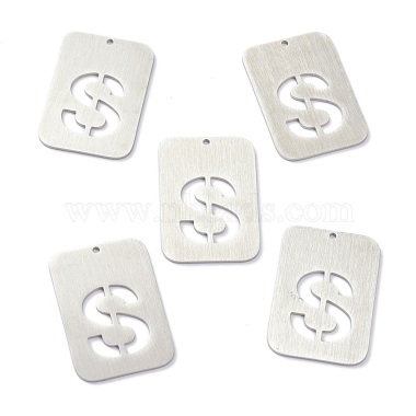 Non-Tarnish 304 Stainless Steel Pendants(STAS-K216-49S-P)-2