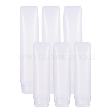 Transparent PE Plastic Flip Top Cap Bottles(MRMJ-BC0001-15)-1