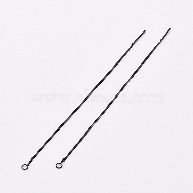 304 Stainless Steel Stud Earring Finding(X-STAS-E161-07EB)-3