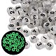 Luminous Transparent Acrylic Beads(TACR-Q013-06A)-1