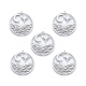 Non-Tarnish 201 Stainless Steel Pendants(STAS-N090-LA913-1)-2