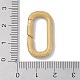 Anneaux de porte à ressort en laiton plaqué micro pavé de zircone cubique(KK-NH0002-19G-02)-3