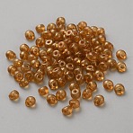 Transparent Acrylic Beads, Teardrop, Saddle Brown, 4x5mm, Hole: 1.2mm, 100pcs/set(OACR-CJC0007-07F)