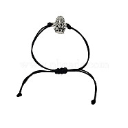 Chinese style bracelet, women's retro woven bracelet, neutral style, high-end feel bracelet, men's alloy accessories(NI5372-3)