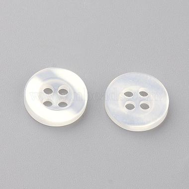 4-Rondelle botones de plástico(BUTT-S020-11-9mm)-2