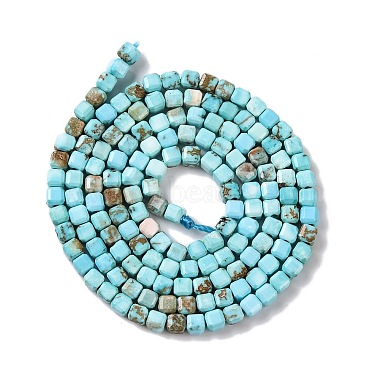 Natural Howlite Beads Strands(G-G001-A02-03)-3