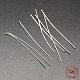 925 Sterling Silver Flat Head Pins(STER-M030-A-01S)-1