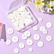 60Pcs 4 Styles Shell Buttons(BUTT-SP0001-17)-7