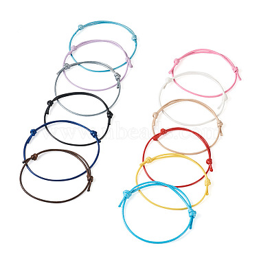 120Pcs 12 Colors Korean Waxed Polyester Cord Bracelet Making(AJEW-TA0001-23)-2