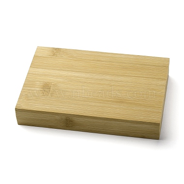 бамбуковая коробка для красок с откидной крышкой(FIND-WH0152-47)-2
