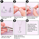 Brass Micro Pave Clear Cubic Zirconia Ice Pick Pinch Bails(ZIRC-CA0001-04)-6