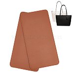2Pcs Rectangle PU Bottom, for Knitting Bag, Women Bags Handmade DIY Accessories, Sienna, 15x30x0.35cm(FIND-PH0004-35A)