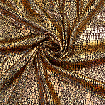 Gilding Polyester Fabric, Clothing Accessories, Gold, 158x0.02cm(AJEW-WH0314-514C)