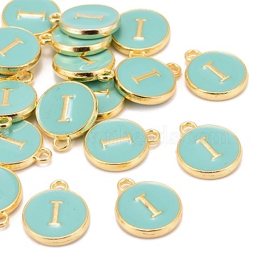 Golden Plated Alloy Enamel Charms(X-ENAM-S118-05I)-4