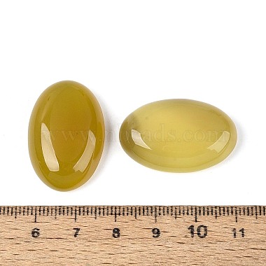 Natural Yellow Agate(Dyed & Heated) Cabochons(G-N361-05B-06)-3